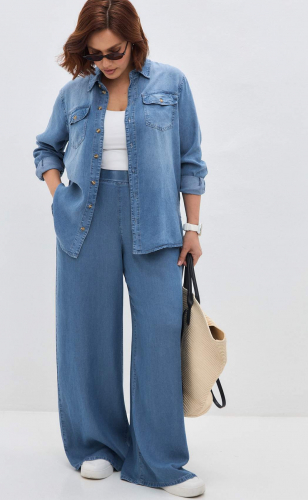 Брюки P512-0867 m.blue