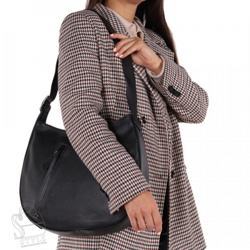 Сумка женская кожаная 5949Q black Polina&Eiterou/30  в Новосибирске