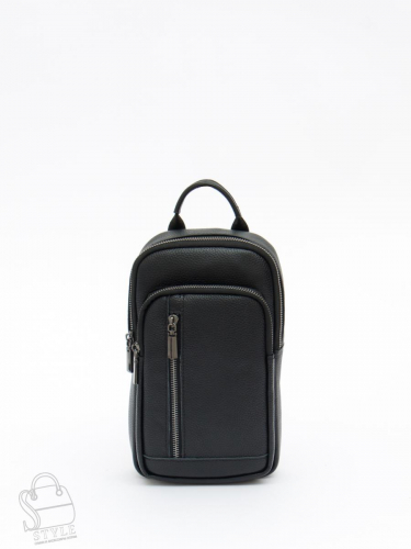 Рюкзак мужской кожаный 1101H black Heanbag