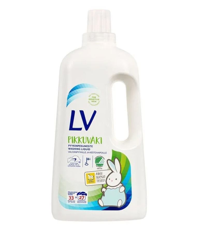 гель для стирки одеждый LV 1.5 л гипоаллергенный детский