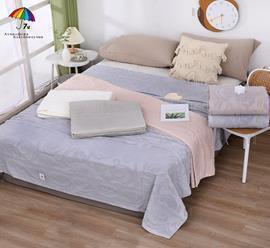 Покрывало махровое 22..435 7Я, 2208435, персиковый