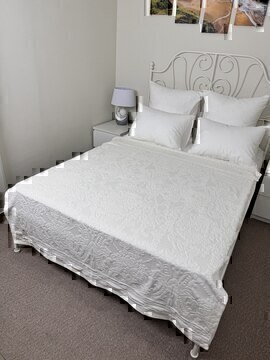 Покрывало махровое 22..421 7Я, 2208421, кремовый