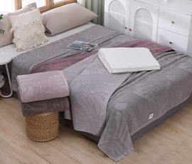 Покрывало махровое 22..448 7Я, 2210448, серый