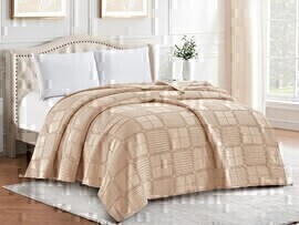 Покрывало жаккардовое вареный хлопок TERRY Клео, TER-002