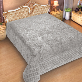 Покрывало ультрастеп Моника Марианна, 09, серый