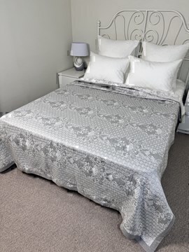 Покрывало хлопковое 50..221 7Я, 5010221, серый