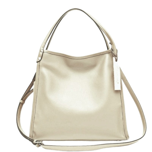 ст. цена3100руб.! Женская кожаная сумка 845 BLUISH WHITE