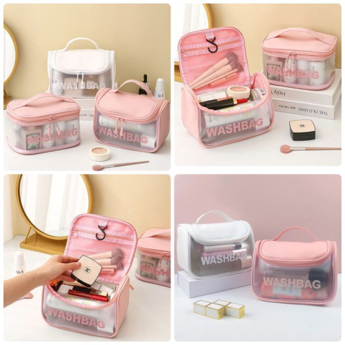Водонепроницаемая дорожная косметичка COS-18 PINK