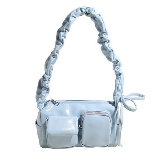Женская кожаная сумка 5870 BLUE
