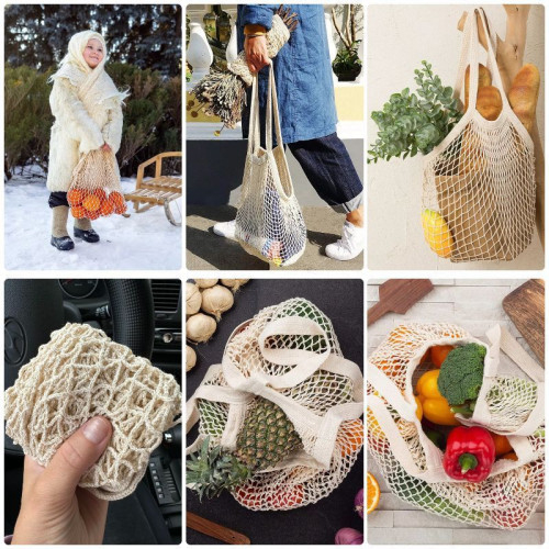Сумка авоська SET-20 YELLOW