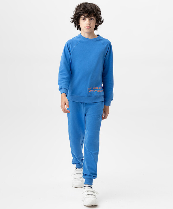920 р. 1150 р. Брюки-джоггеры трикотажные синие Button Blue