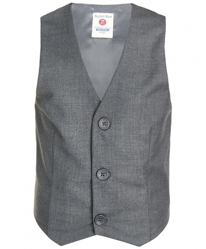 600 р.  1000 р.  Серый классический жилет Button Blue