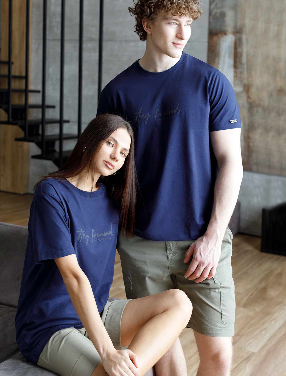 Футболка из премиального хлопка с авторским принтом