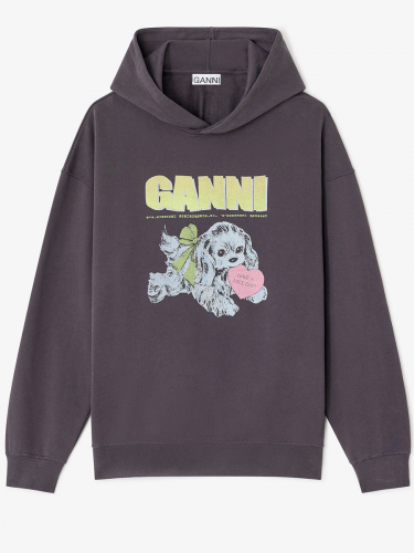 Худи Ganni 5109 черный