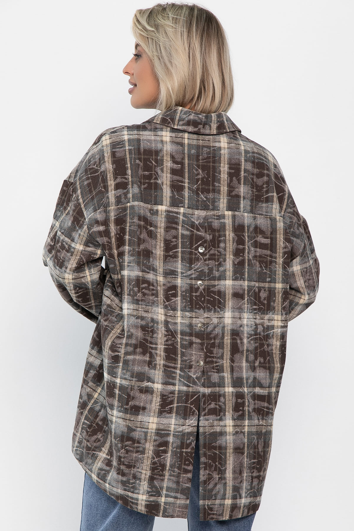 Рубашка Скай (коричневая) Б14194-5М