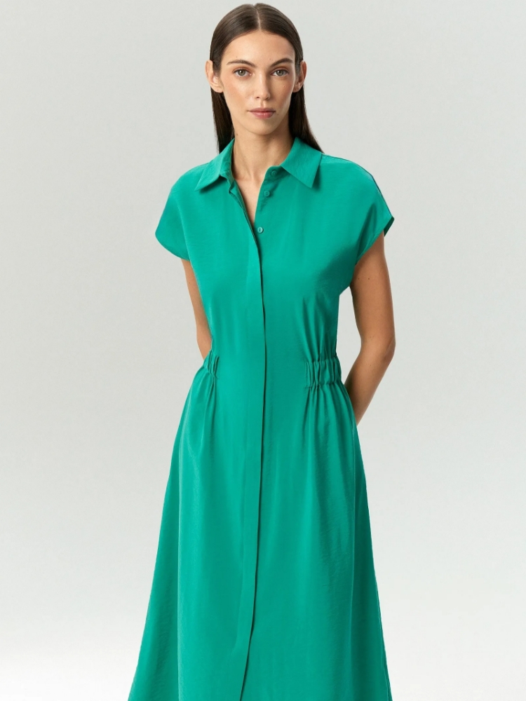 Платье макси из вискозы ,
85% вискоза, 15% полиэстер ,