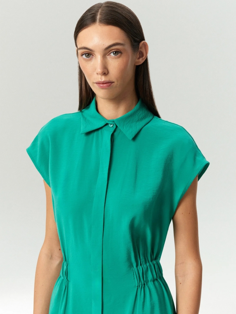 Платье макси из вискозы ,
85% вискоза, 15% полиэстер ,