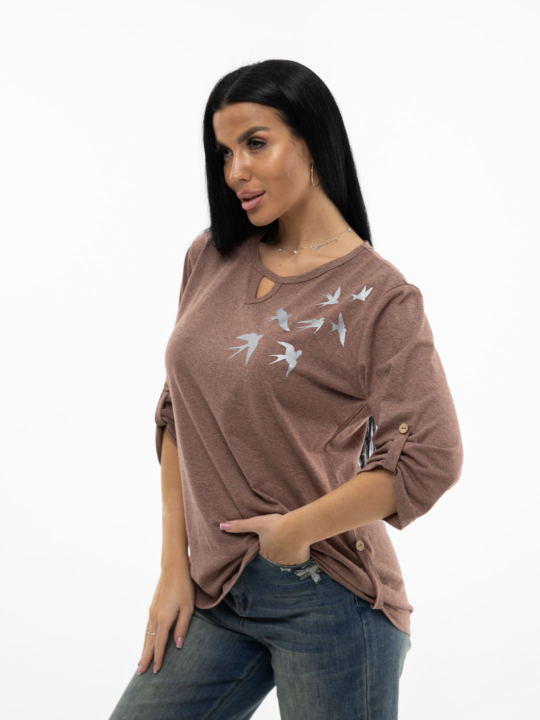 Туника ТПС-1672/7 коричневый