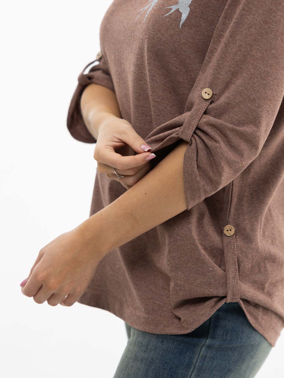 Туника ТПС-1672/7 коричневый