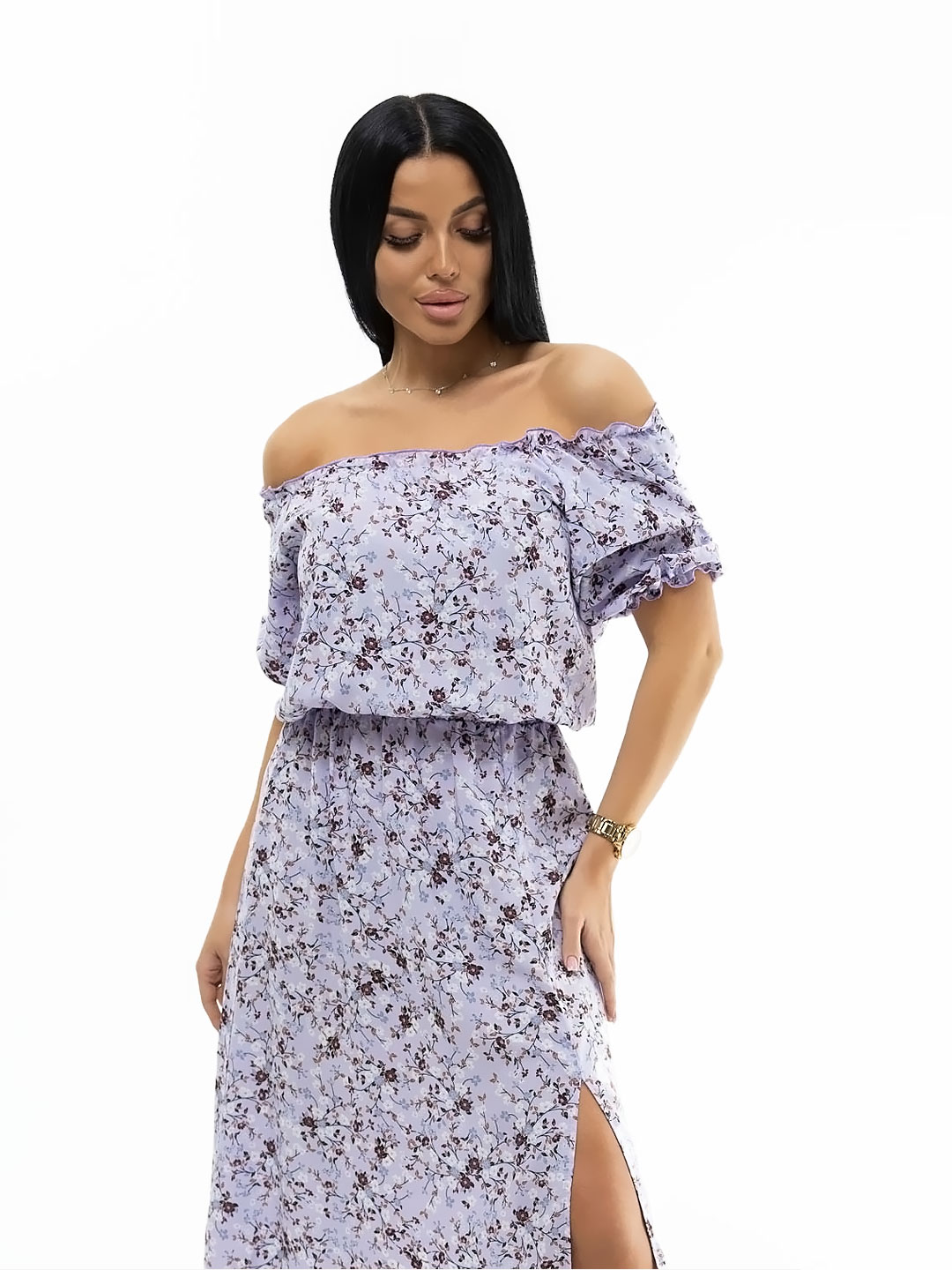 Платье ТПС-1489/11 сиреневый