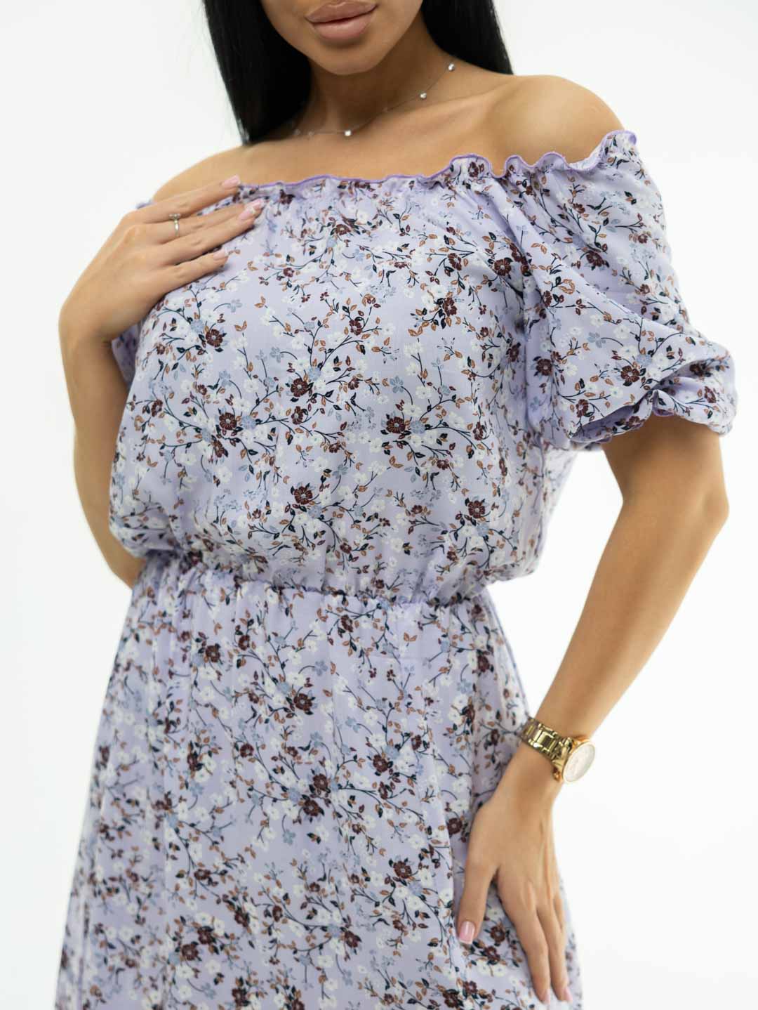 Платье ТПС-1489/11 сиреневый