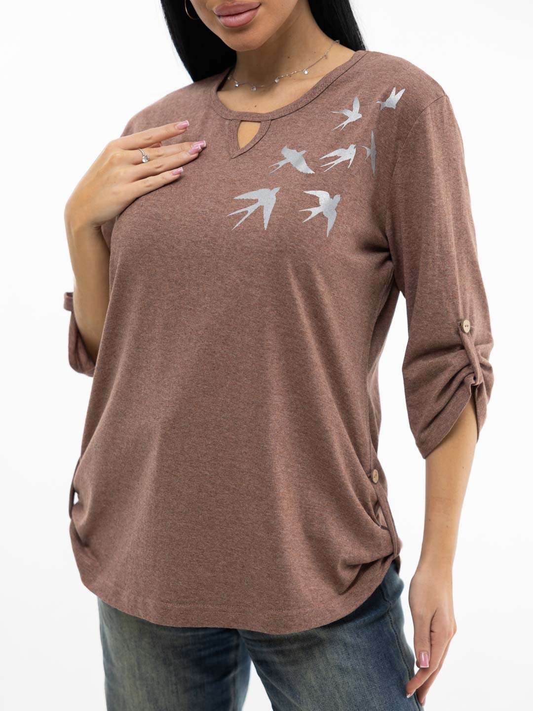 Туника ТПС-1672/7 коричневый