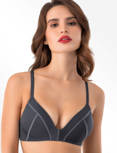  АКЦИЯ 600   Бюстгальтер №8157 Riana Mioocchi балконет Perla blu 
