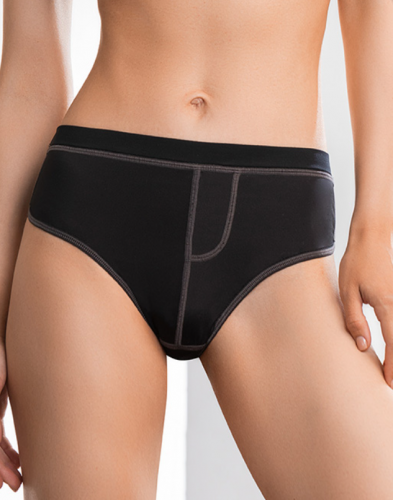  АКЦИЯ 350   Трусы №8257 Riana Mioocchi бразильяна Nero 