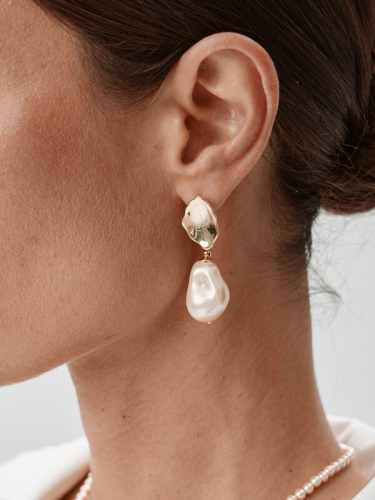 91003184 Серьги Selena Pearls
