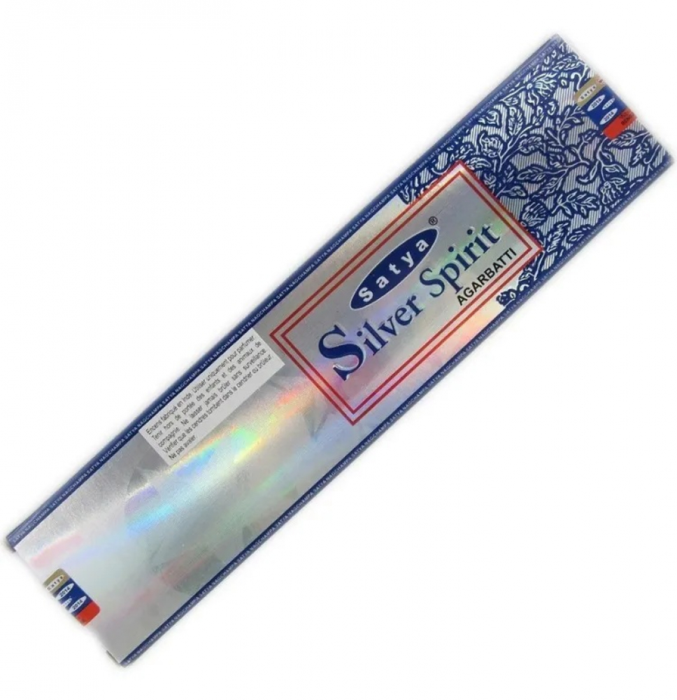 SATYA Silver Spirit Incense Благовоние Серебрянный Дух 20г