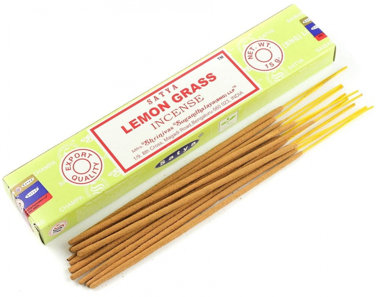 SATYA Lemon Grass Incense Благовоние Лемонграсс 15г