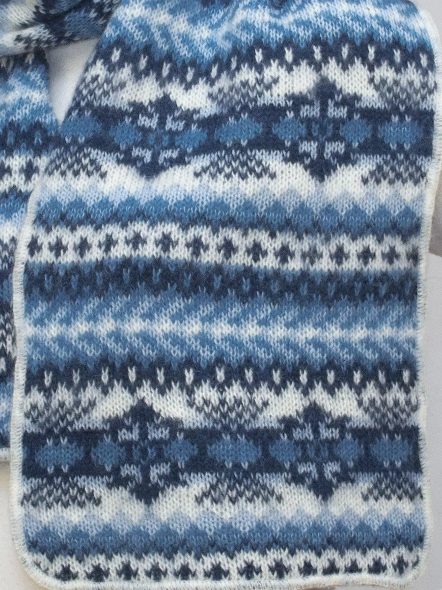 Комплект зимний женский берет+шарф Мариз (Цвет темно-синий), размер 52-54, шерсть 50%, мохер 30%