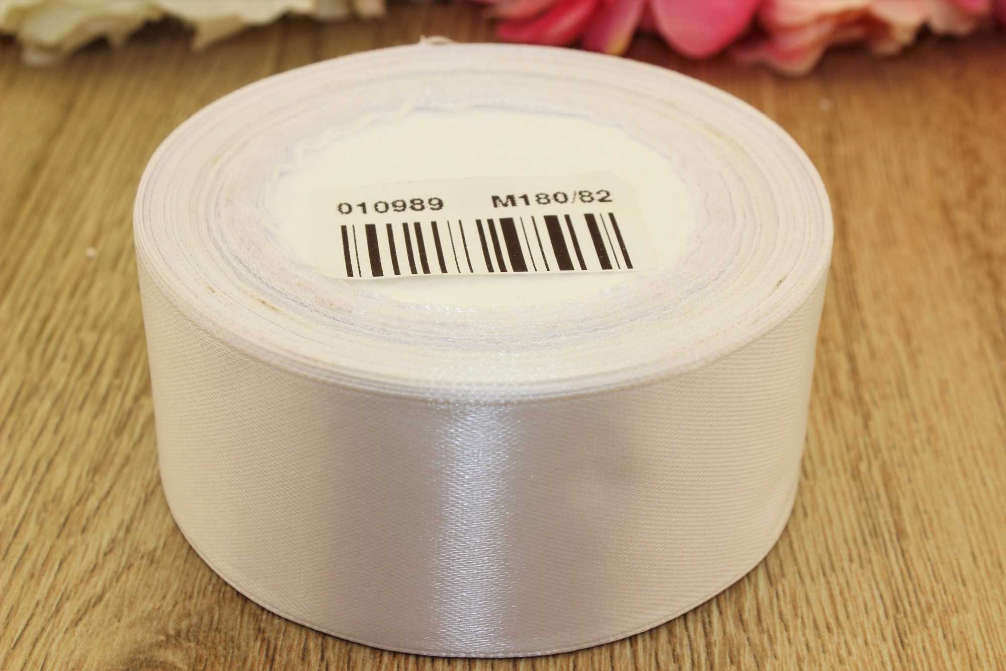 (Уценка)Однотонная атласная лента 40мм * 25 ярдов (+-1м)