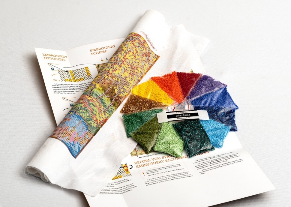 Набор для вышивания бисером Радуга Бисера В-149 Спас Нерукотворный, 19*25 см