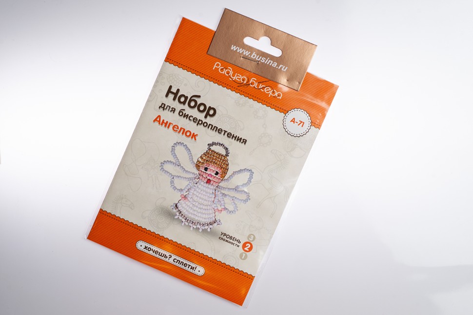 Набор для бисероплетения А-071 Ангелок,