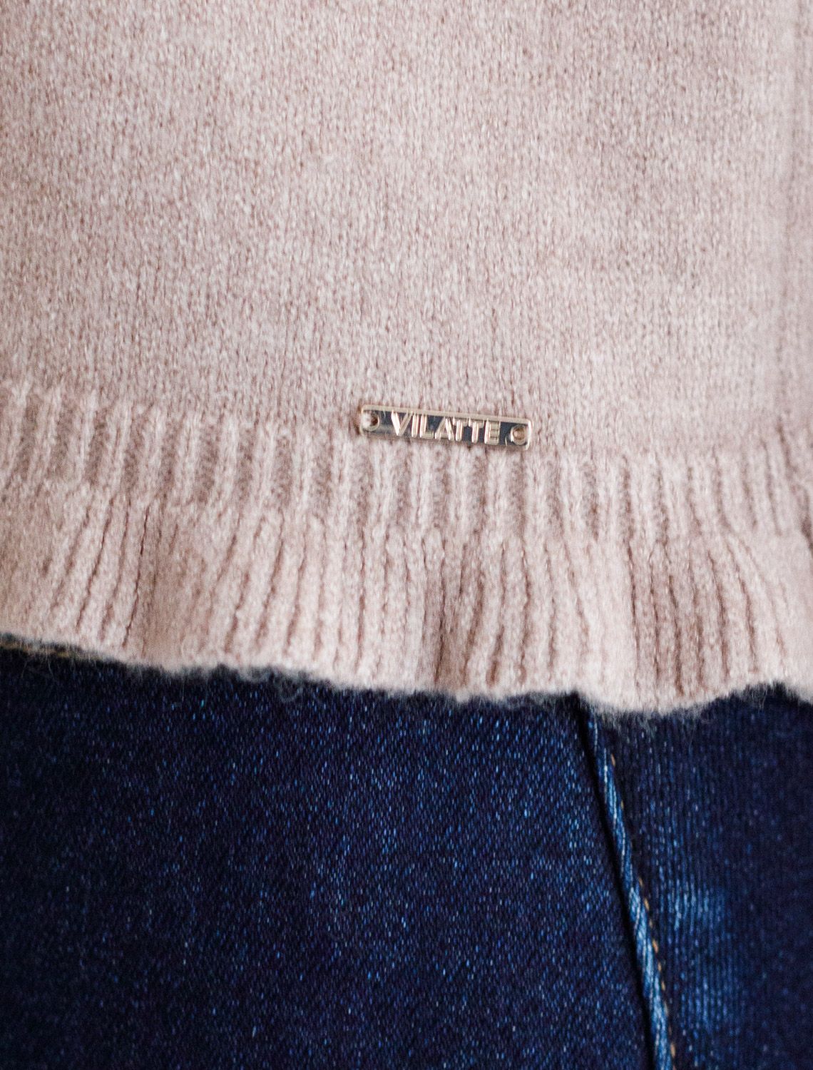 Кардиган из пряжи с кашемиром D31.149 макиато меланж