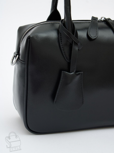 Сумка женская кожаная 9901VG black Vitelli Grassi