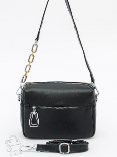 Сумка женская кожаная 2044-9NN black Natale Navetta