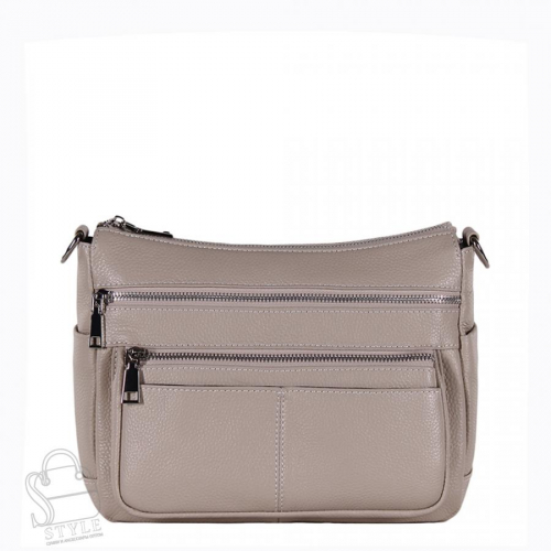 Сумка женская кожаная 8532VG off white Vitelli Grassi