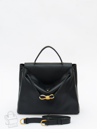Сумка женская кожаная 6046PE black Polina&Eiterou /50 в Новосибирске