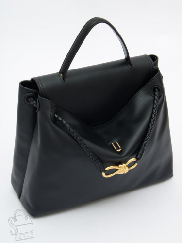 Сумка женская кожаная 6046PE black Polina&Eiterou /50 в Новосибирске