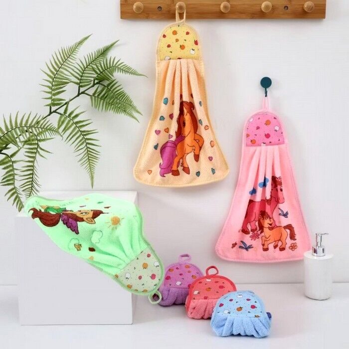 Детское полотенце из плюшевой микрофибры