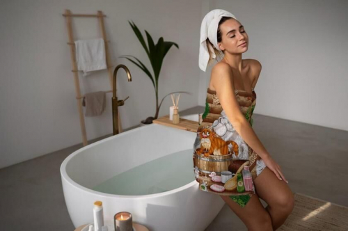 Полотенце банное 