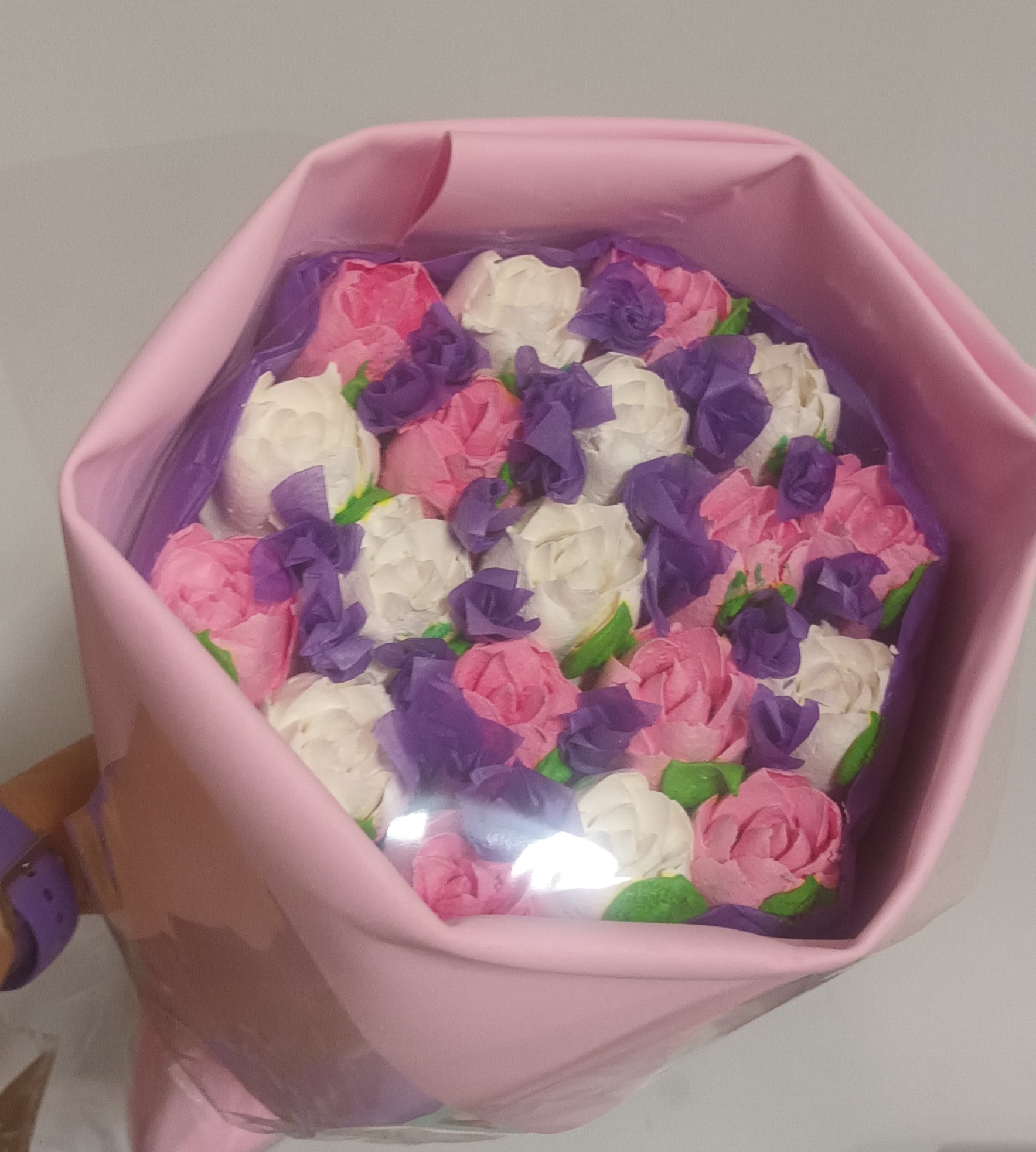 букет маленький зефирные цветы