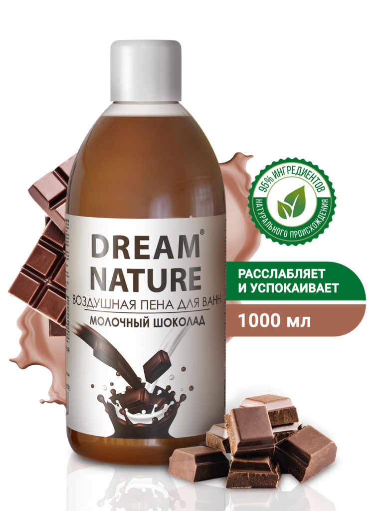 Dream Nature Пена для ванн (1л) воздушная