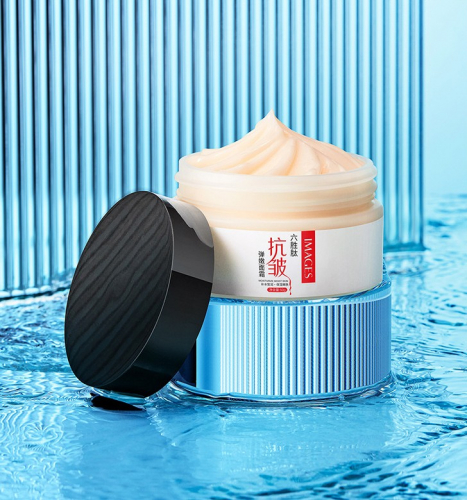 (ЗАМЯТА КОРОБОЧКА) Антивозрастной крем для лица 6 ПЕПТИДОВ IMAGES Six Peptide Anti-Wrinkle Moisturizing Cream, 50 гр.