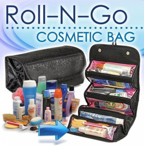 Косметичка-органайзер для косметики Roll-N-Go (с коробкой)