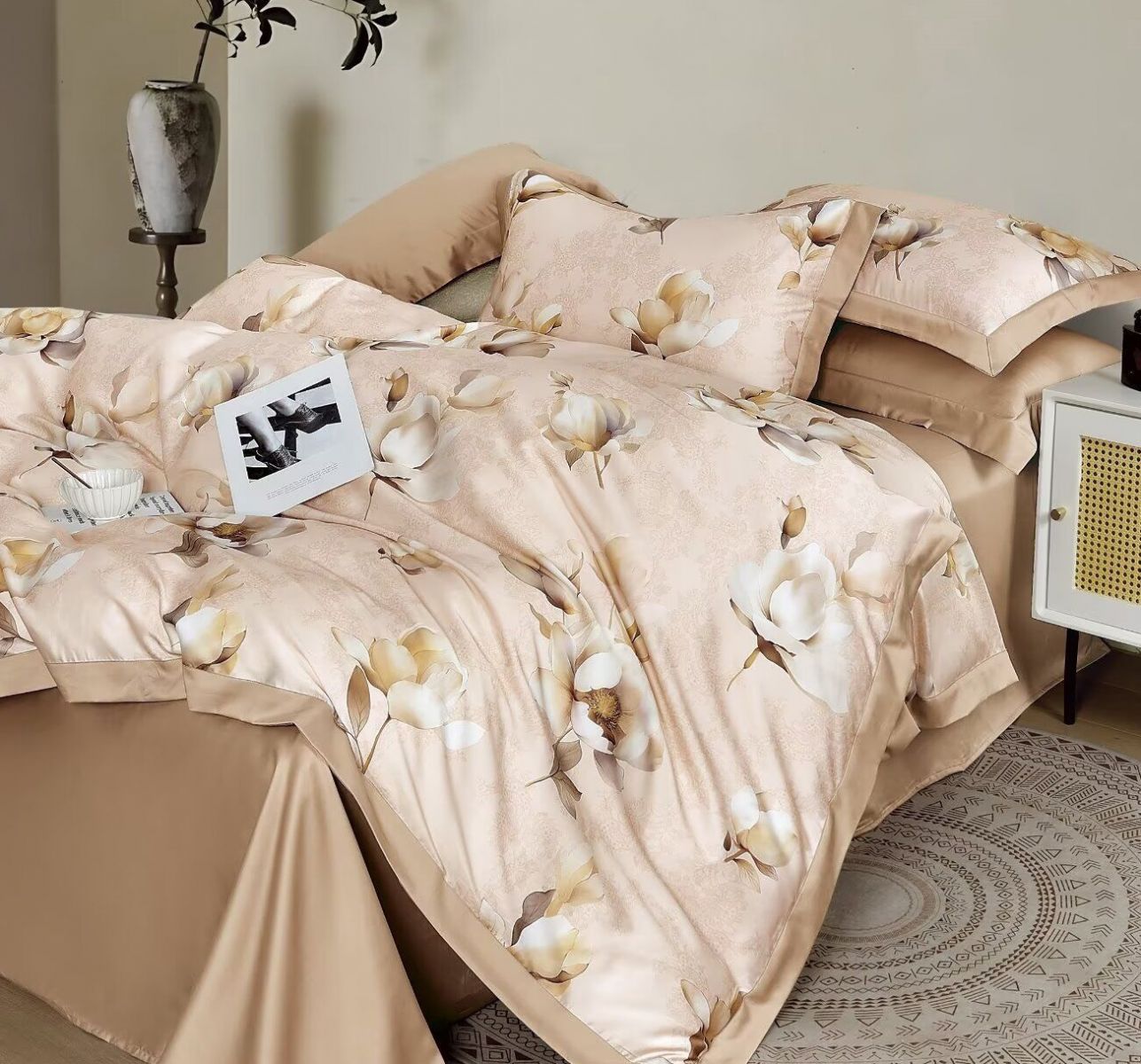 Наволочка Магнолия (основа) сатин