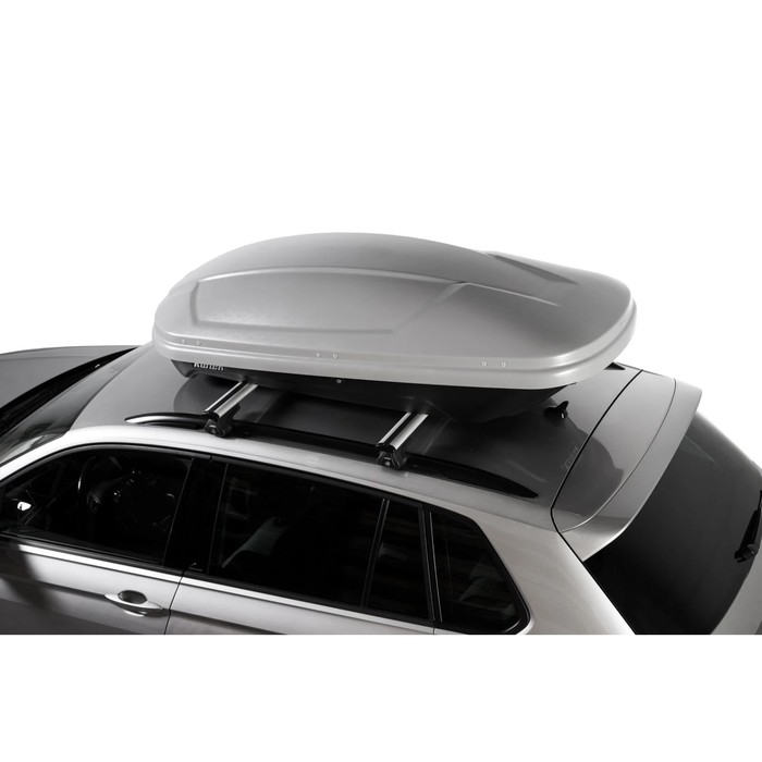 Автобокс на крышу Koffer Sport KG430S, серый матовый, duo open, 430л, 1860х850х400 мм