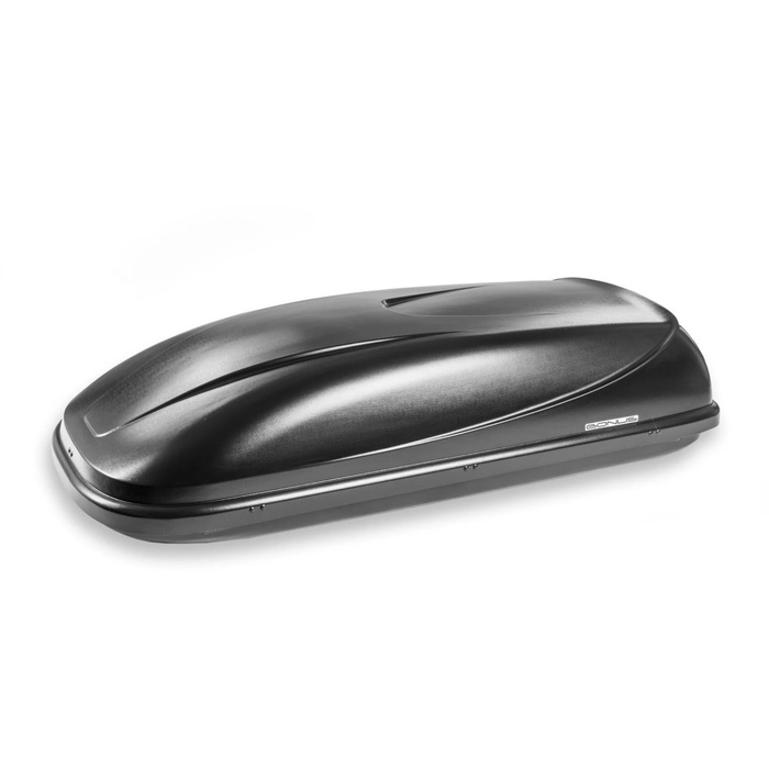 Автобокс на крышу Bonus BB425D, чёрный матовый, duo open, 425 л, 1710×820×430 мм